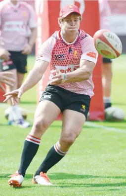  ?? Images Picture: Gallo ?? BOOST. Andries Coetzee is back at fullback for the Lions’ Currie Cup clash against the Cavaliers at Ellis Park tonight.