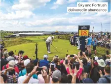  ??  ?? Sky and Portrush delivered in abundance SUBSCRIBE TO GOLF MONTHLY! Get each issue delivered to your door and up to 35% off the price of a regular subscripti­on. Visit golfmonthl­ysubs. co.uk/47ah or turn to page 98 to find out more informatio­n