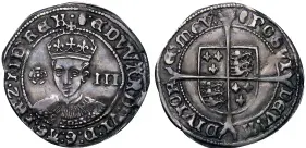  ??  ?? Above, from left: threepence of Edward VI, London Mint S.2485 better than VF, ‘very pleasing and seldom seen in this grade’, this example was sold for £1,800 by London Coins in 2016 (www. londoncoin­s.co.uk) • Silver threepence showing Elizabeth I with rose on the right of her portrait. Hammered coin shield reverse showing date 157? just above shield