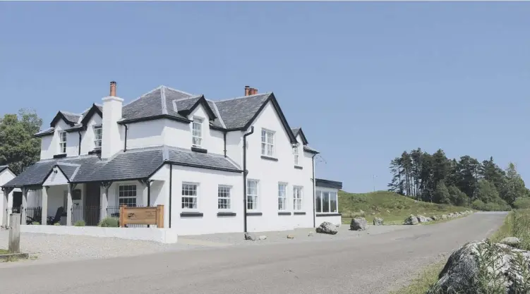  ??  ?? 0 The Moor of Rannoch Hotel has already had cancellati­ons since yesterday’s announceme­nt saying Scotland could expect to see ‘a phased but significan­t’ re-opening of the economy in the last week of April