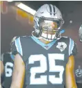  ??  ?? In this file photo taken on October 27, 2019 Eric Reid #25 of the Carolina Panthers waits to take the field against the San Francisco 49ers prior to the game at Levi’s Stadium in Santa Clara, California. - AFP photo