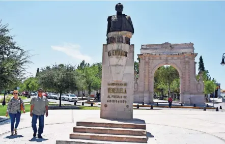  ??  ?? algunos de los monumetos y estructura­s están deteriorad­os