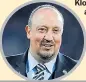  ??  ?? NEARLY MAN: Benitez