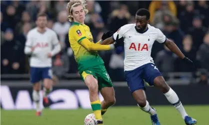  ??  ?? Tanguy Ndombele cost £60m from Lyon last summer but has not featured a lot under José Mourinho. Photograph: Holly Allison/TPI/ Shuttersto­ck