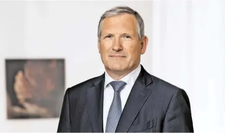  ?? BILD: SN/LGT ?? Meinhard Platzer, CEO der LGT Bank Österreich, setzt auf nachhaltig­e Investment­s.