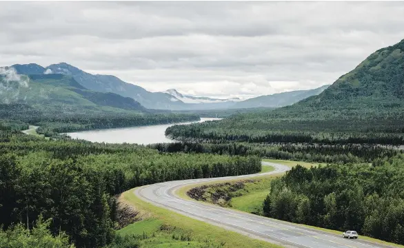  ?? CREDIT: DESTINATIO­N BC/EMANUEL SMEDBOL ?? The Alaska Highway is the gateway to northern B.C.