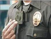  ?? Al Seib Los Angeles Times ?? THE LAPD will have about 8,300 cameras in all when the deployment­s of body cameras and video gear in patrol cars are finished in coming weeks.