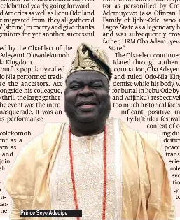 Eyibi-eluku Festival Ignites Odo Nla - PressReader