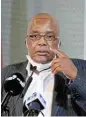  ?? ?? Aaron Motsoaledi