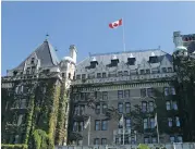  ?? LIZ LANGLEY FOR WASHINGTON POST ?? The iconic Fairmont Empress hotel in Victoria, B.C., may be haunted by its architect.