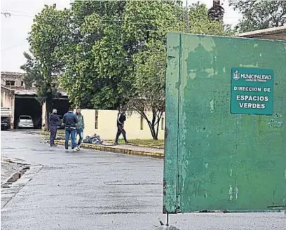  ?? LA VOZ/ARCHIVO ?? PREDIO. Espacios Verdes se encuentra enclavado en una zona de alto tránsito policial, frente al parque Sarmiento.