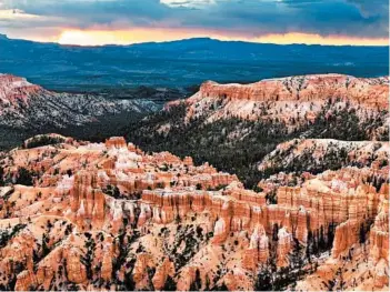  ?? KIM HAMMAR/DREAMSTIME ?? Bryce Canyon National Park offers an extensive trail network that will appeal to any type of hiking enthusiast.