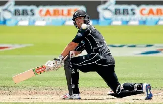  ?? PHOTO: GETTY IMAGES ?? Neil Broom’s white-ball form has been him called up to the test squad for the injured Ross Taylor-