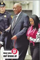  ??  ?? Bill Cosby bei seiner Ankunft vor dem Gericht in Norristown, Pennsylvan­ia.