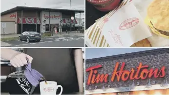  ??  ?? Canadian chain Tim Horton is planning to open its first North East branch in Washington.