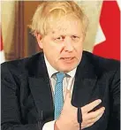  ??  ?? DITHERING
PM Boris Johnson
