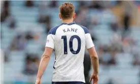  ?? Photograph: Tom Jenkins/ The Guardian ?? Harry Kane is trying to force a move away from Tottenham.