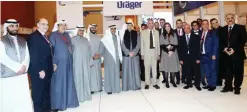  ??  ?? Officials and participan­ts pose for a group photo in front of the Central Circle Company’s booth.