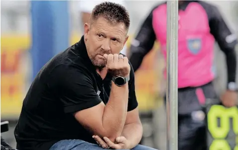  ?? | RYAN WILKISKY BackpagePi­x ?? CITY are now unbeaten in 11 matches, but Eric Tinkler was disappoint­ed with the draw against Chippa on Wednesday.