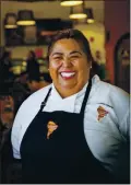  ?? COURTESY OF ERIC WOLFINGER ?? Guisell Harith Osorio, a native of Chile, has been making and selling empanadas in the East Bay for 24 years.