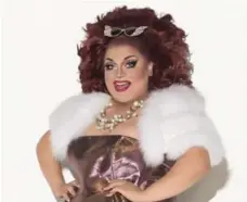  ?? MATHU ANDERSEN ?? Drag queen Ginger Minj competes in the new season of RuPaul’s All Stars Drag Race. Amy Pataki wonders where she ate when she was in Toronto.