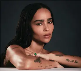  ?? Photograph: Matt Easton/Warners ?? ‘You can’t read cats, which is why a lot of people feel uncomforta­ble around them’: Zoë Kravitz on preparing for her role as Catwoman.