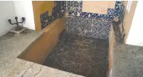  ?? (Screenshot/TV Bahia) ?? THE BATH discovered in Pelourinho 10 years ago.