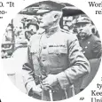  ?? AP ?? Maj. Gen. John Pershing insisted on American forces preserving their own identity.