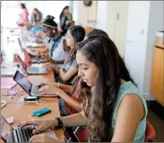  ??  ?? Girls Who Code brings to the industry the other half of coders.