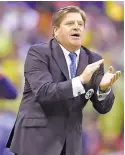  ??  ?? Miguel Herrera