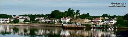  ??  ?? Aberdour has a beautiful coastline