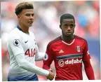  ??  ?? FRIENDS: Now Dele is a team-mate