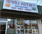  ??  ?? Himali Kitchen serves four variations on momo and an extensive menu of Nepali fare.