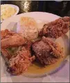  ?? WENDELL BROCK CONTRIBUTE­D BY ?? The Lemon Pepper Honey Fried Chicken at Greens & Gravy in Westview is some of the city’s best fried bird.