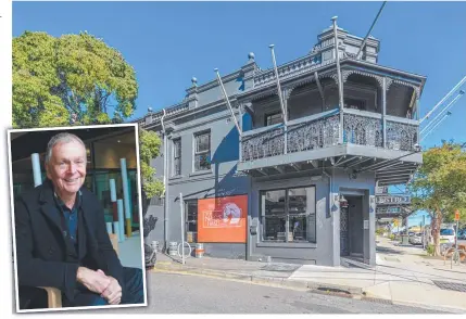  ?? ?? The Nag’s Head Hotel in Glebe, Sydney, has been sold for around $12m. INSET: Geoff Dixon.