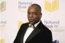  ??  ?? LeVar Burton, star of the children’s program Reading Rainbow, hosted the National Book Awards ceremony. Photograph: Greg Allen/Invision/AP