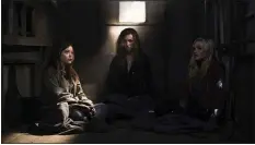  ?? COURTESY OF ABC ?? Jade Pettyjohn, left, Jesse James Keitel and Natalie Alyn Lind in a scene from “Big Sky.”