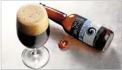  ?? MICHAEL TERCHA / CHICAGO TRIBUNE ?? Two Brothers’ Northwind Imperial Stout is a pitchperfe­ct version of the style, which makes it the perfect beer for the winter.