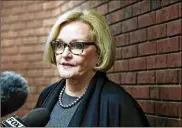  ?? JEFF ROBERSON / AP FILE ?? Sen. Claire McCaskill, D-Mo., is encounteri­ng a challenge from Missouri Attorney General Josh Hawley. Republican­s believe her seat is one of the most vulnerable in the Senate this year.