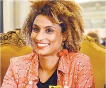  ?? MÁRIO VASCONCELL­OS / CÂMARA MUNICIPAL DO RIO ?? Marielle Franco foi assassinad­a no dia 14 de março deste ano