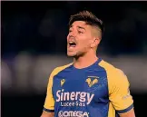  ?? ?? Giovanni Simeone, 27 anni, è al Verona dal 2021