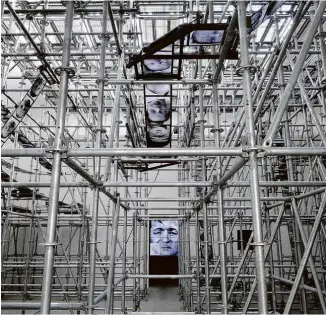  ?? Divulgação ?? Instalação de Boltanski da Bienal de Veneza depois exposta no Rio de Janeiro em 2016