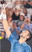  ?? FOTO: WILLIAM WEST/AFP ?? Novak Djokovic