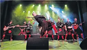  ?? ?? Entertainm­ent The Red Hot Chilli Pipers will perform on the night