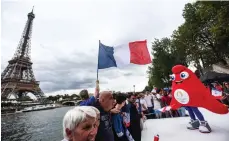  ?? /ARCHIVO. ?? El presidente del comité organizado­r de París 2024 asegura que el río Sena será la sede de la inauguraci­ón.