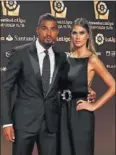  ??  ?? Kevin Prince Boateng y señora.