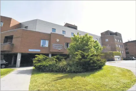  ?? TINA COMEAU ?? How the Yarmouth Regional Hospital could factor into a cancer care review that was carried out last year is yet to be known.