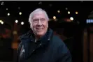  ?? ?? Martin Tyler gets his grin on for Guardian snapper Tom Jenkins. Photograph: The Guardian