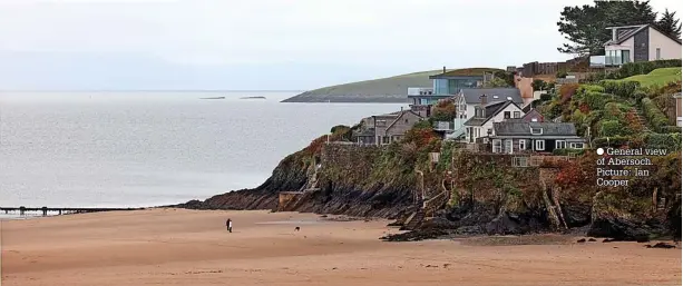  ?? ?? General view of Abersoch. Picture: Ian Cooper