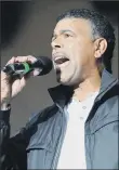  ??  ?? MUSICAL DEBUT: Former footballer and sports pundit Chris Kamara released his debut album last Friday.